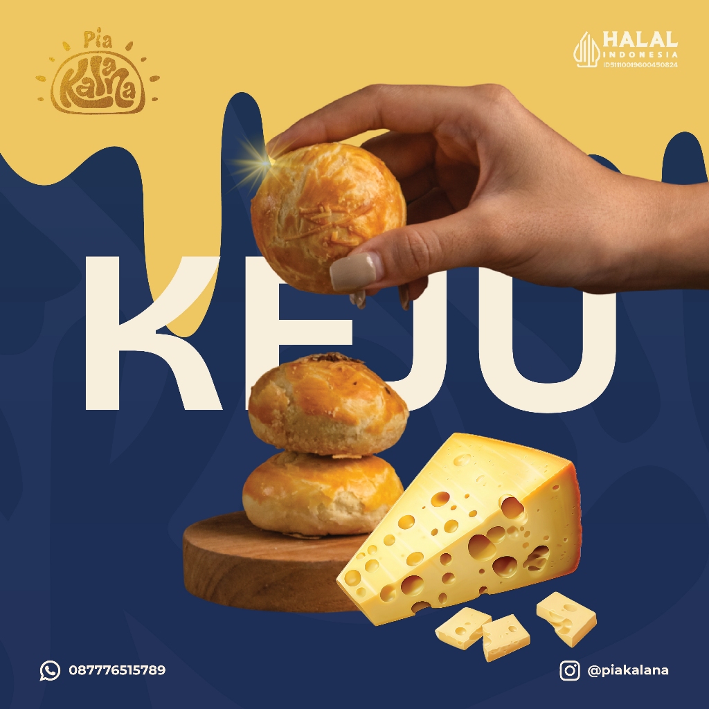 

Pia Kalana Khas Bali - Rasa Keju Isi 8