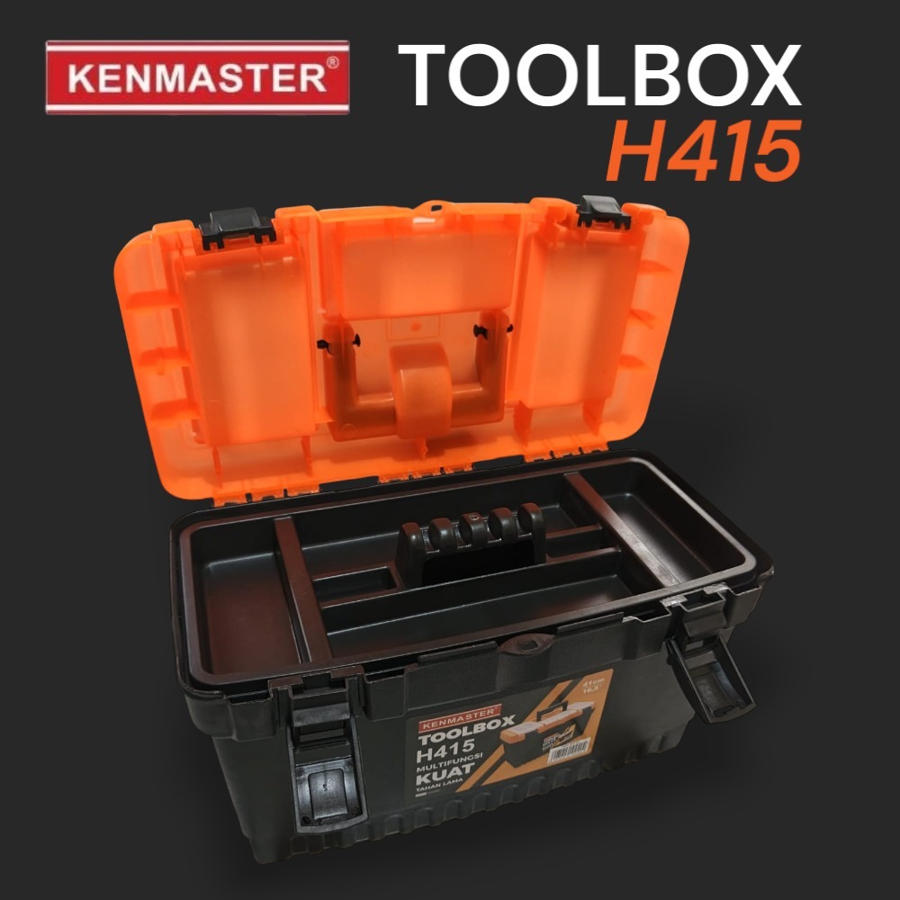KENMASTER ToolBox  H 415 / Tool Box Tempat Penyimpan Alat Perkakas / Kapasitas besar