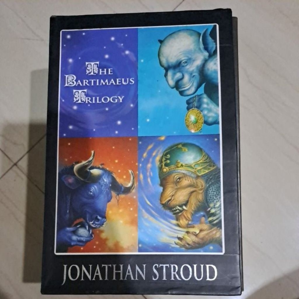 BOOKED the bartimaeus trilogy