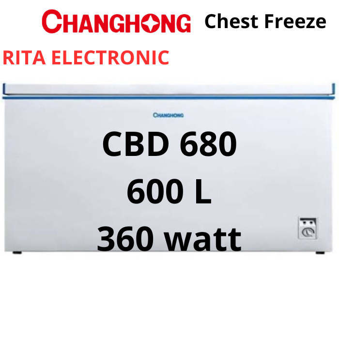 Changhong CBD 680 Freezer Box 600 L BIsa Buat Batu Es