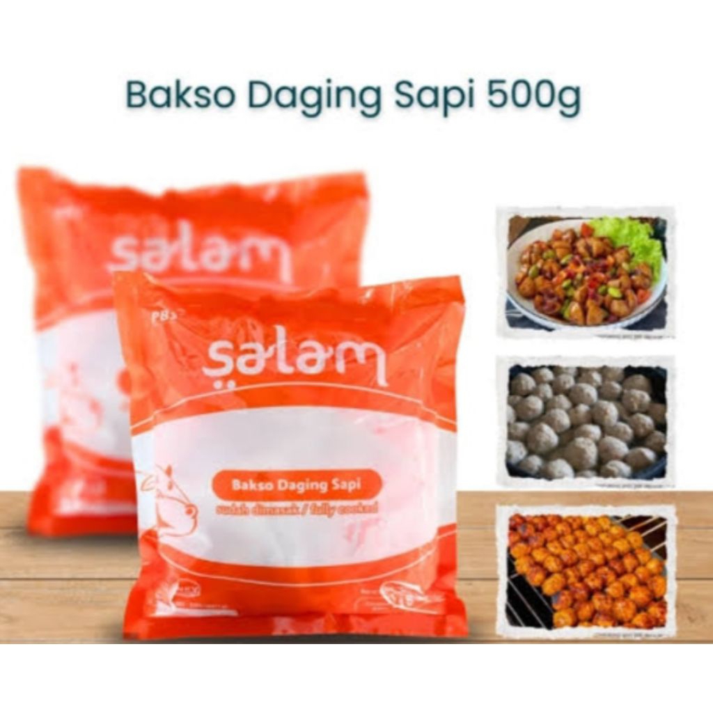 

Bakso sapi Salam 500gr / pentol rasa sapi
