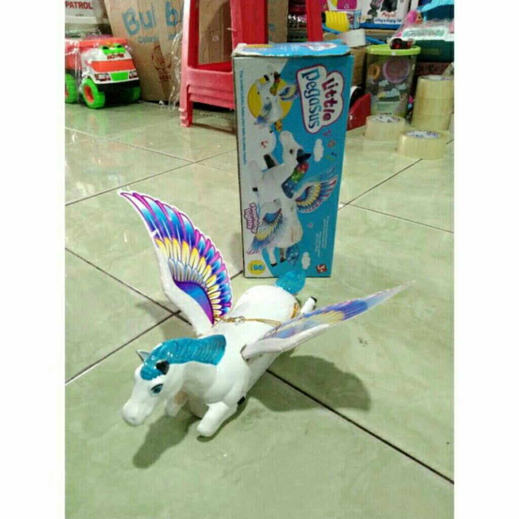 Mainan Anak Robot Baterai Pegasus