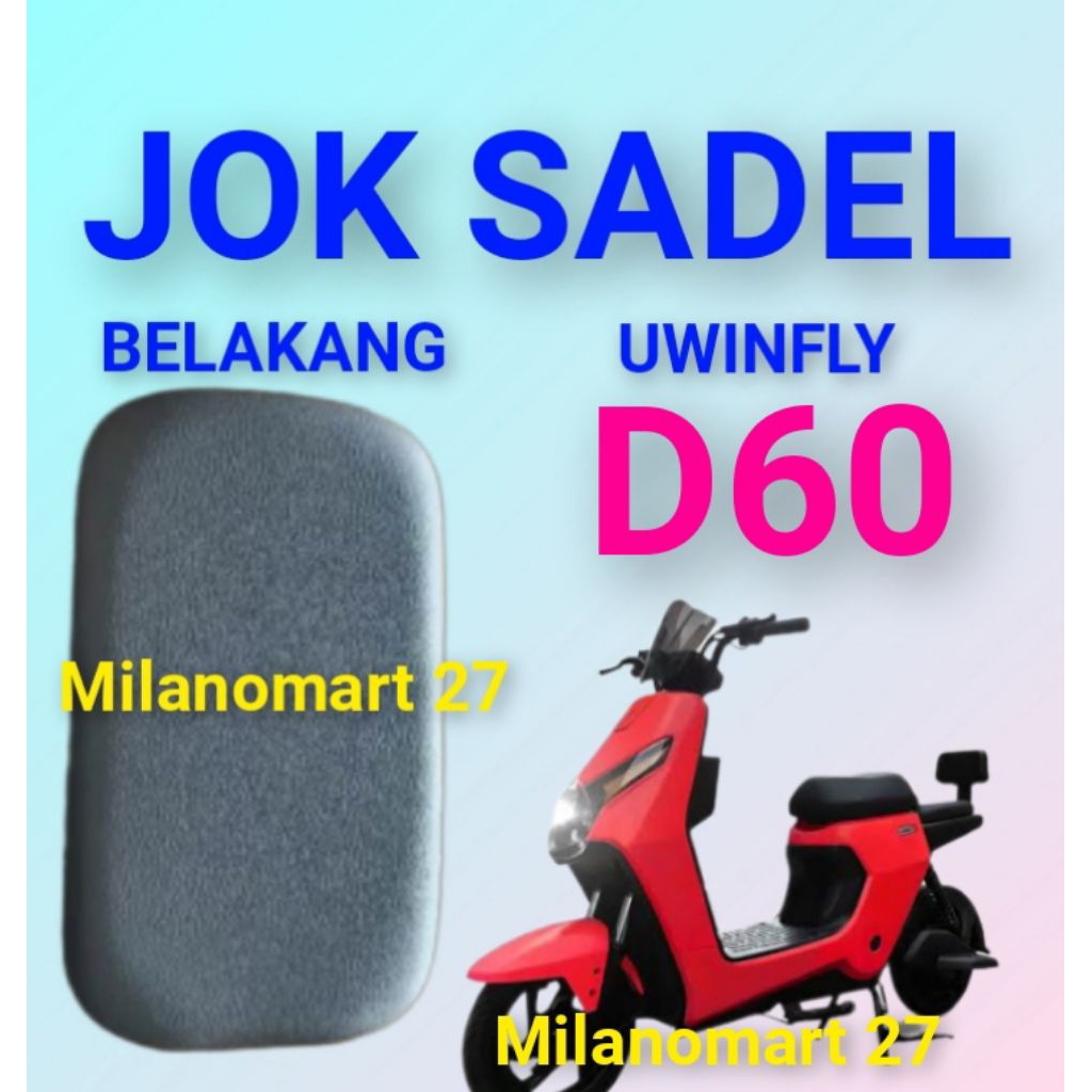 jok sadel belakang uwinfly d60 jok sadel belakang sepeda listrik uwinfly D60