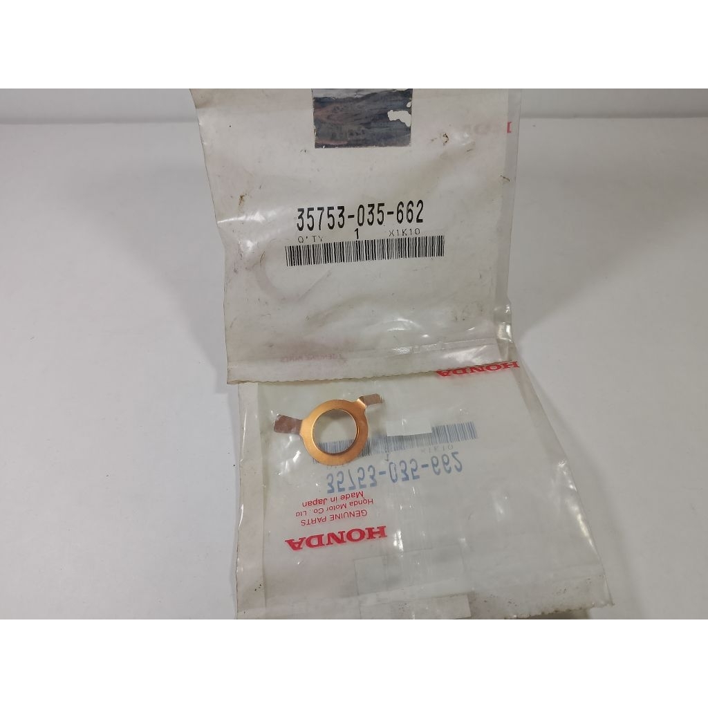 Plat Kuningan Switch Netral Honda WIN C70 C700 C800 Original Nos japan 35753-035-662