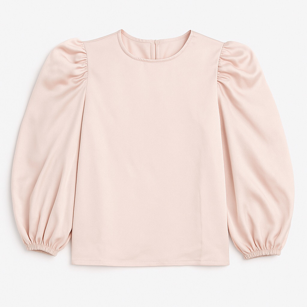 Baju Blause cewe warna cream