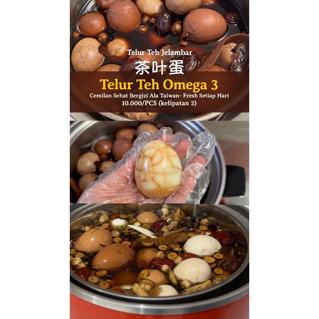 

Chinese Tea Egg Telur Teh Herbal Cemilan Sehat
