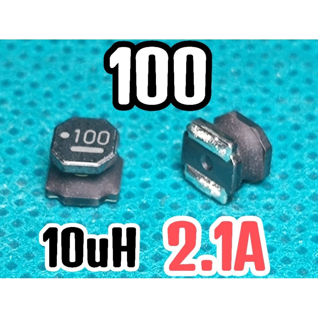 Inductor induktor smd 100 10uH size 5x5 2.1 A 10 uH 8mOhm