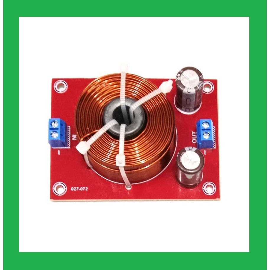 KIT CROSSOVER PASIF untuk SUBWOOFER filter Max 500 Watt