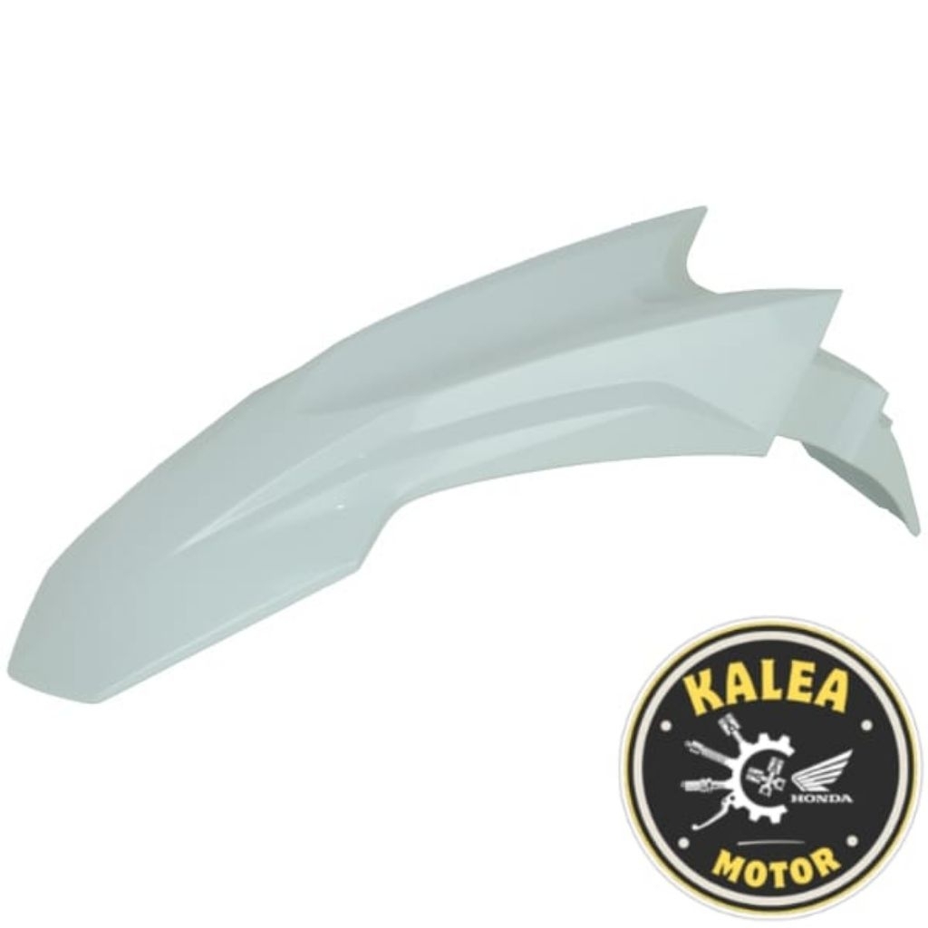 Spakbor Depan Putih Honda CRF150L K84 ORIGINAL 61100K84900ZC
