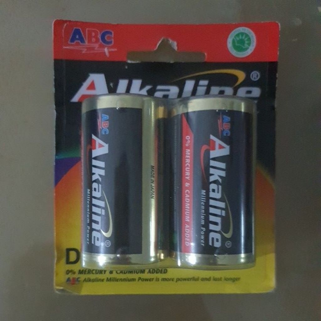 Batre ABC Alkaline Type D