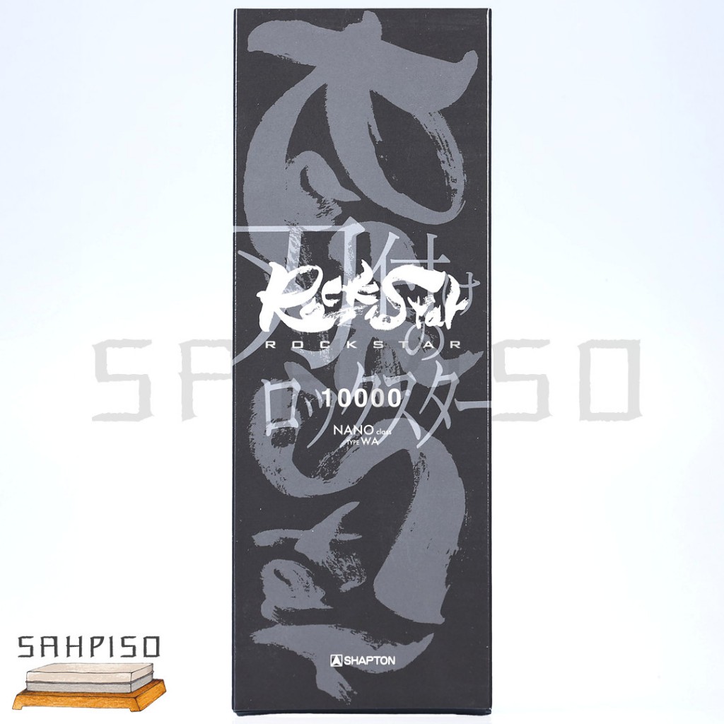 Shapton ROCKSTAR 10000 whetstone grit batu asah pisau whet stone splash and go made in japan jepang 