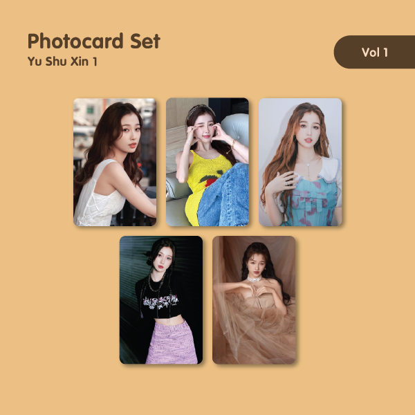 Yu Shu Xin/Esther Yu 1 Fanmade Photocard SET