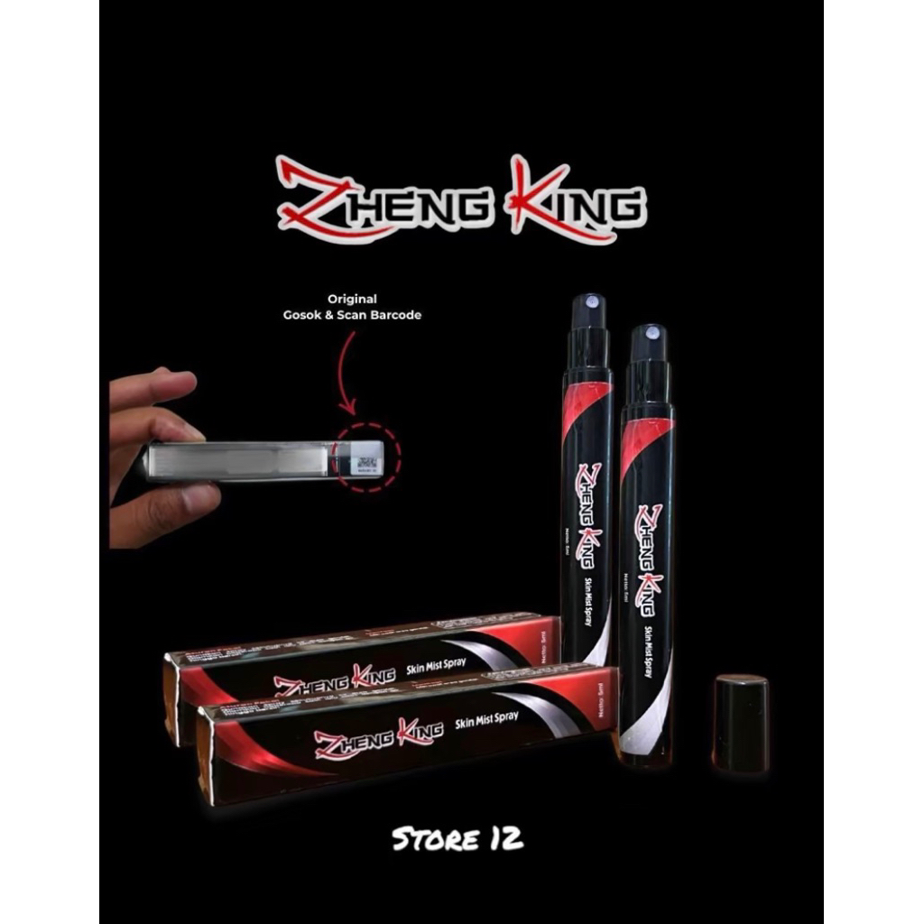 (BPOM) Zheng King spray untuk perawatan pria