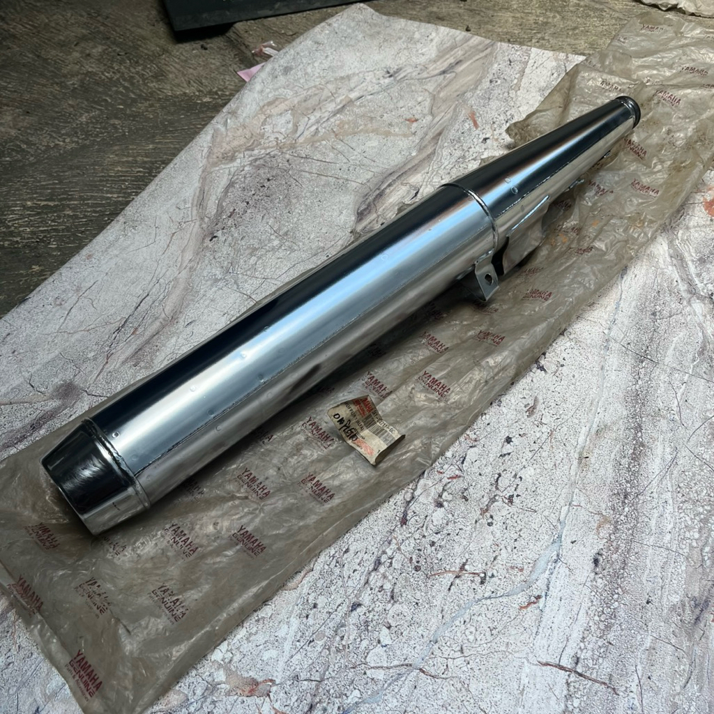 knalpot mufler Yamaha Alfa original 3AY Nos