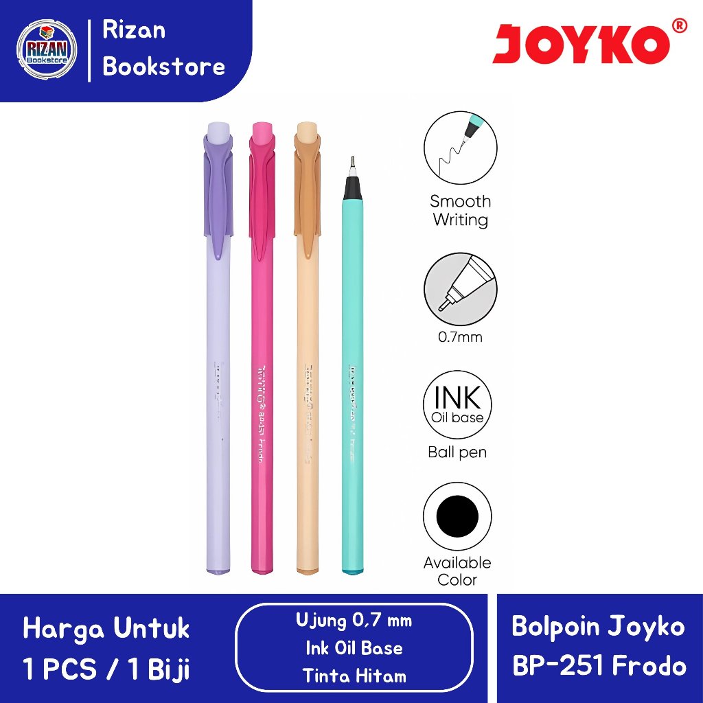 

[1 Buah] Bulpen / Bolpoin / Pena JOYKO BP-251 Frodo