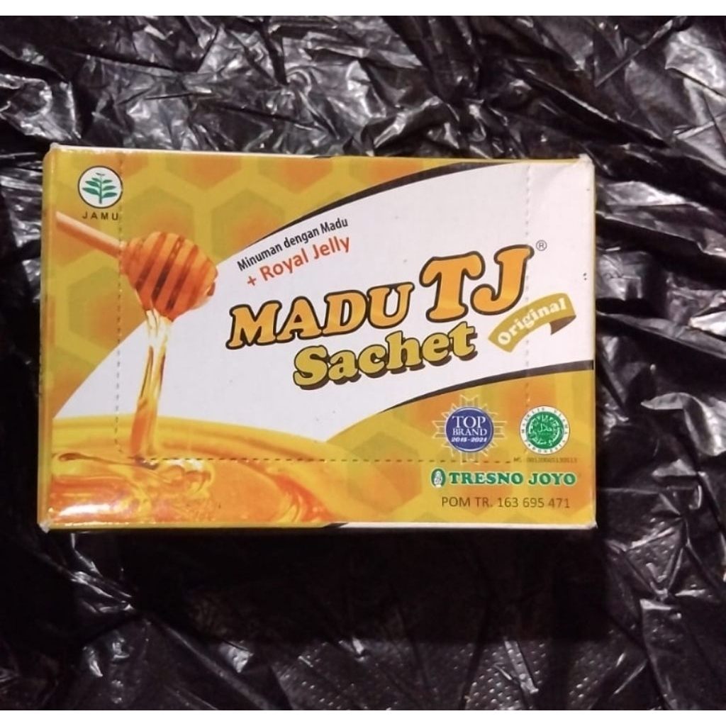 Madu TJ sachet original, madu original, madu kemasan, madu sachet