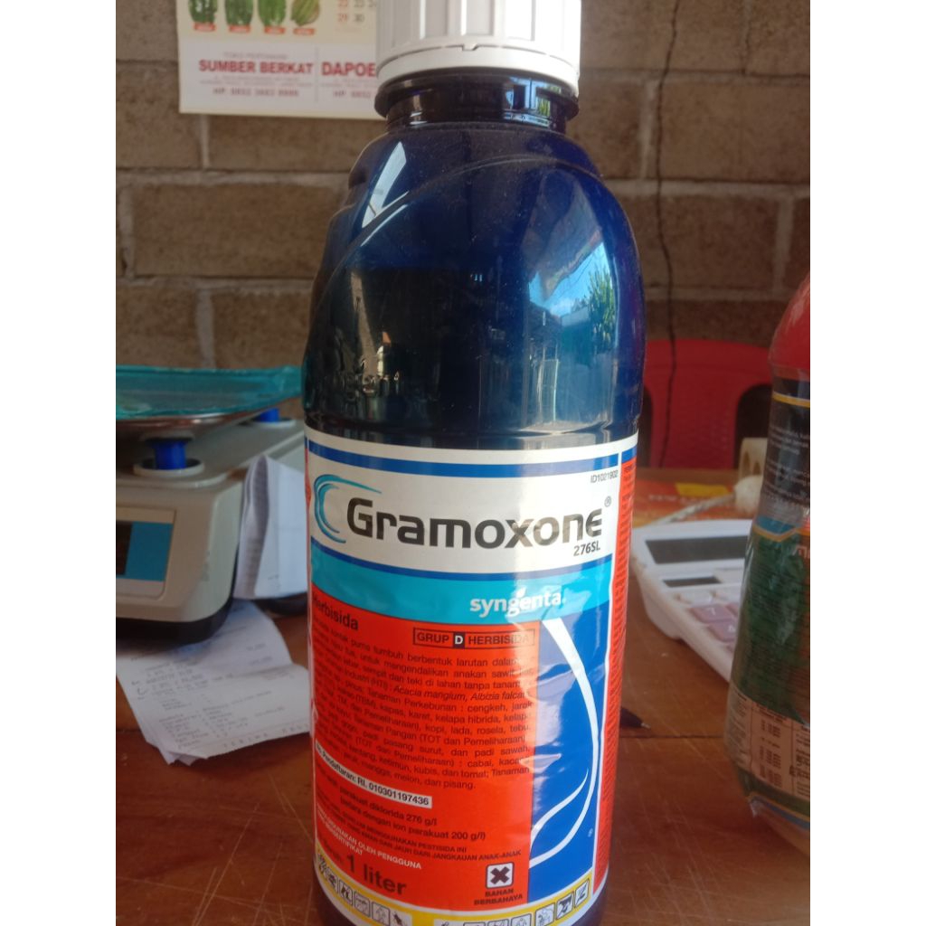 Gramoxone 276SL Herbisida 1 liter original