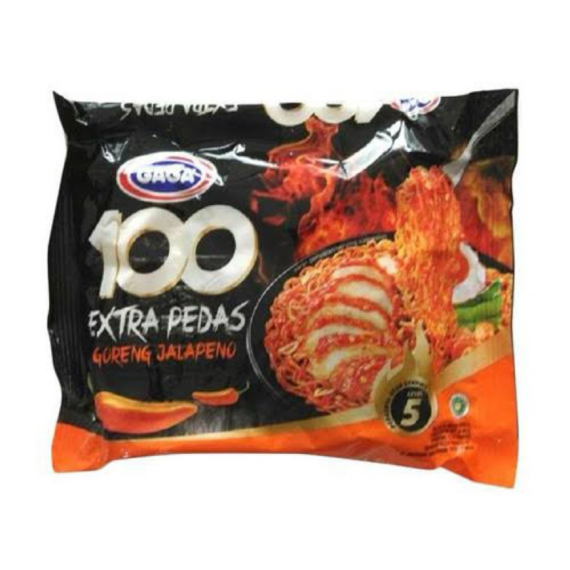 

MIE GORENG 100 XTRA PEDAS JALAPENO - GAGA