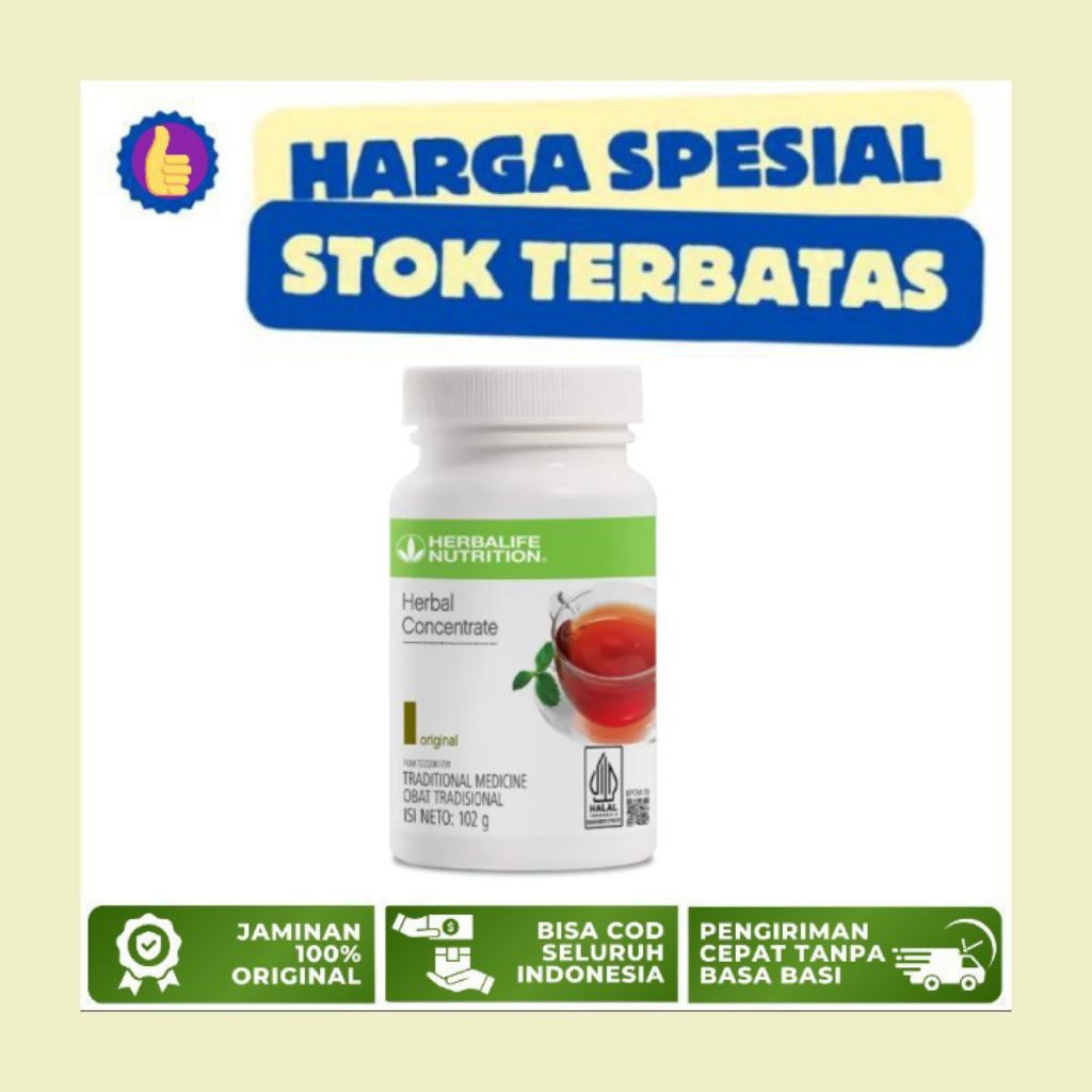 

Herbalife Herbal Tea Concentrate 102gr Teh Herbalife Pembakar Lemak Slimming Tea