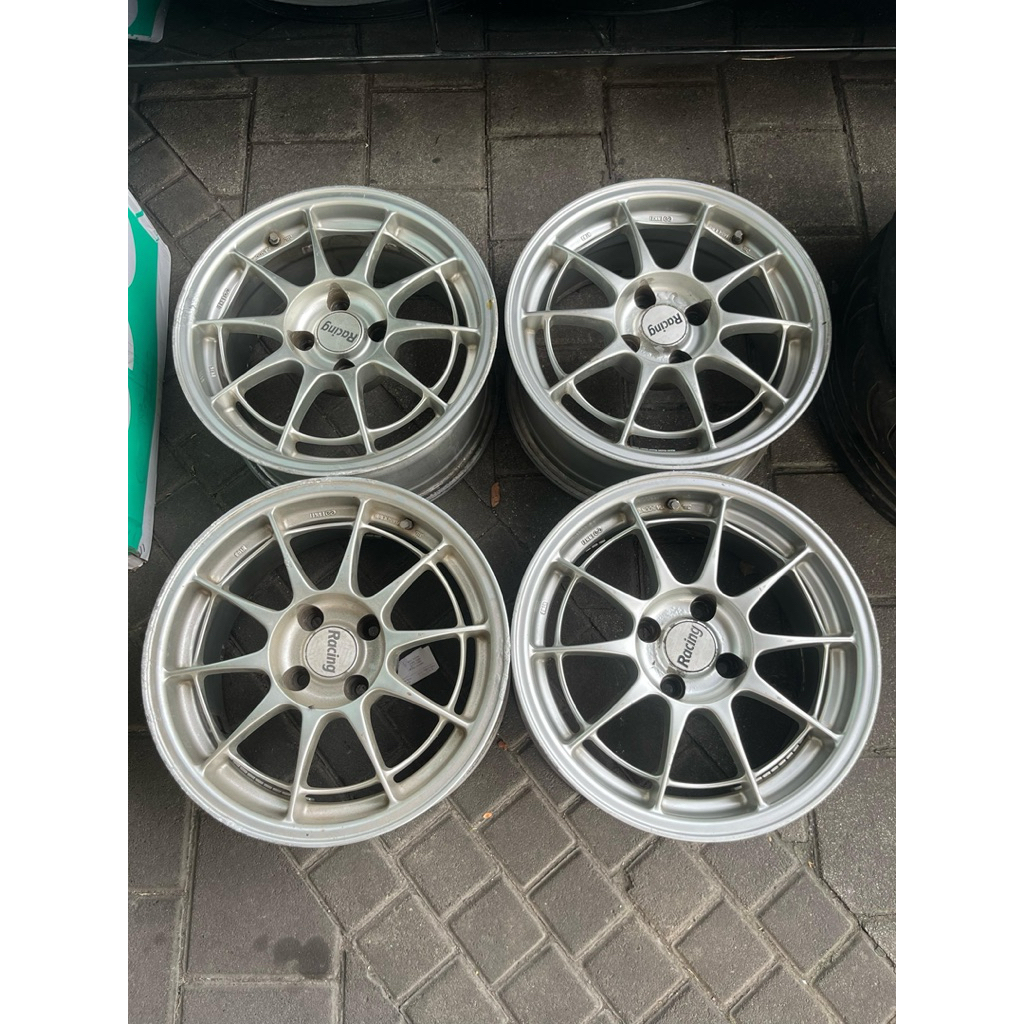 Velg Original ENKEI RPF1 Ring 15. Made in Japan. Lebar 7 et 35. 4x100