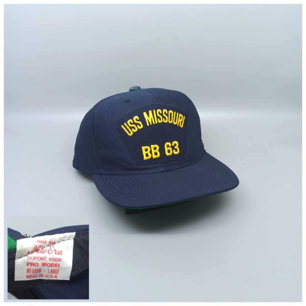 Topi New Era Pro model USS Missouri Cap Vintage Second 294