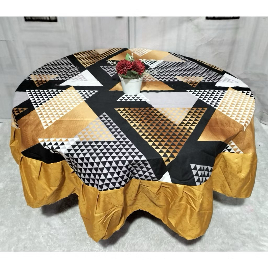 ALAS MEJA BULAT/ TAPLAK MEJA OSIN