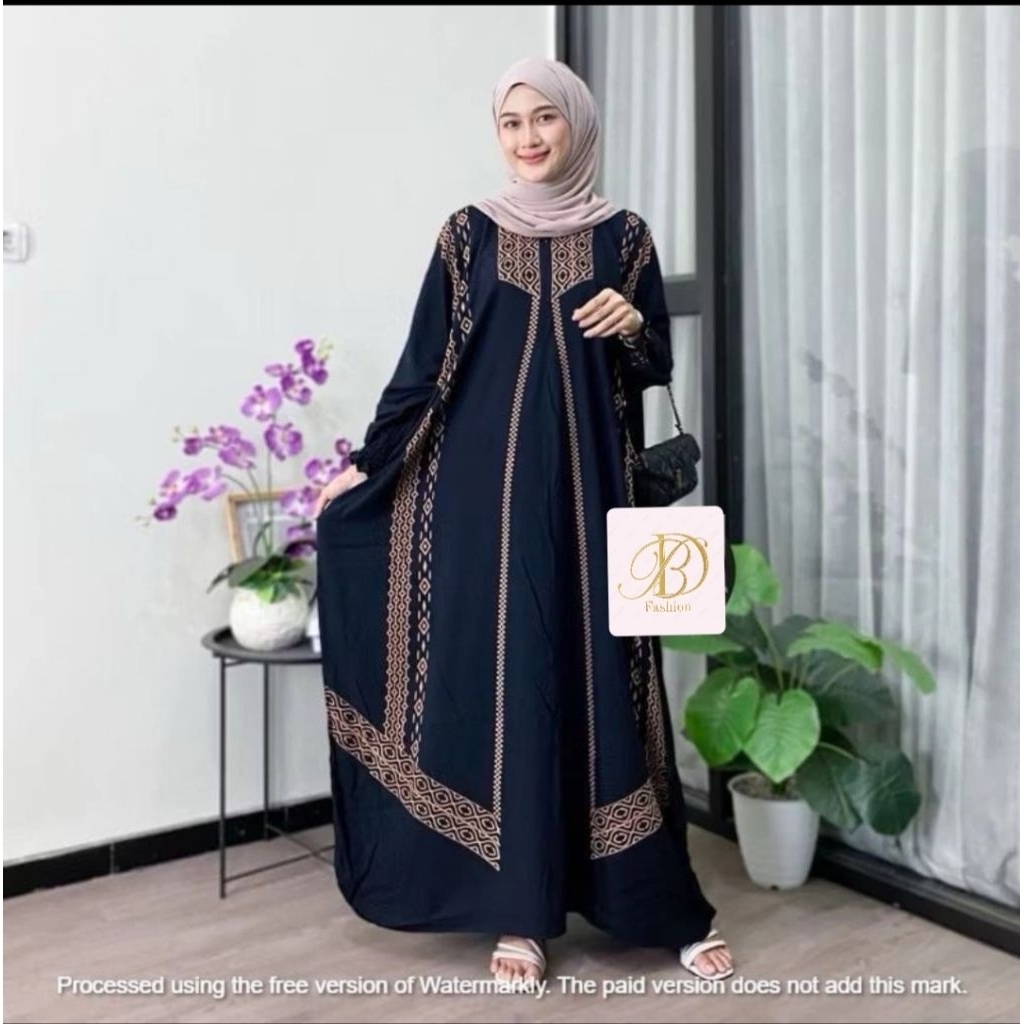 kaftan jumbo terbaru kekinian baju wanita daster lowo