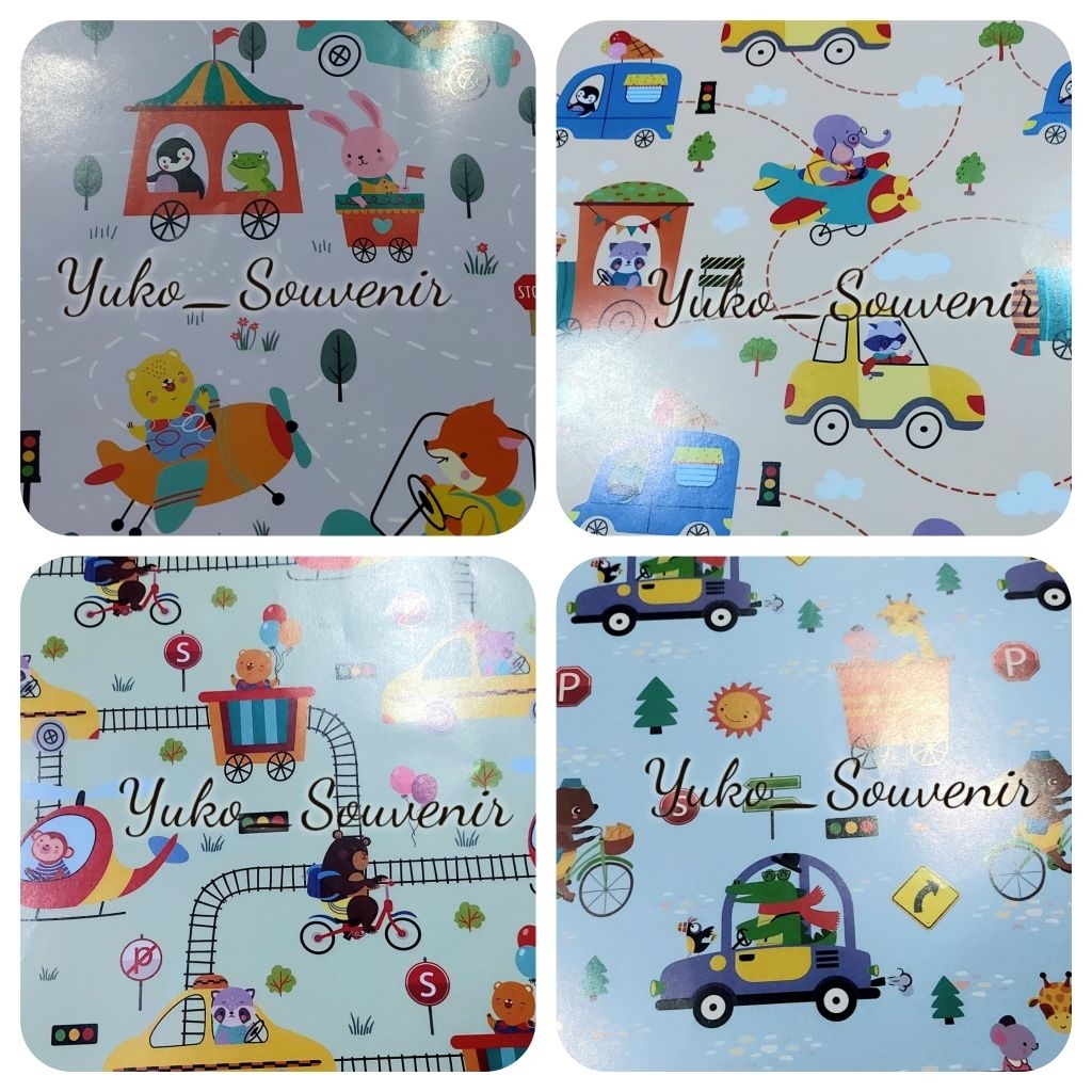 

Kertas Kado Animal Kiky Kertas Kado Binatang Kendaraan Kertas Kado Kiky Kendaraan Jalanan Kertas Kado Glossy Binatang Tebal