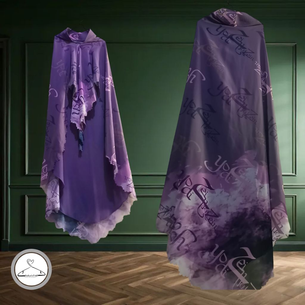 preloved Khimar printing yodizein