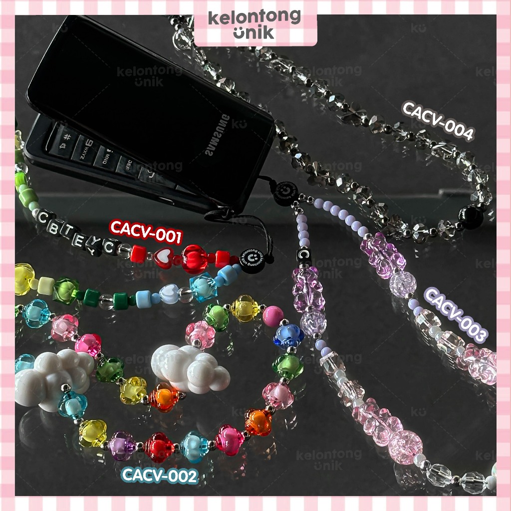 KELONTONG UNIK | VERSATILE BEADZ - Phone Charm/Accessories Mobile Phone/ Gantungan HP Kamera/ Phone 