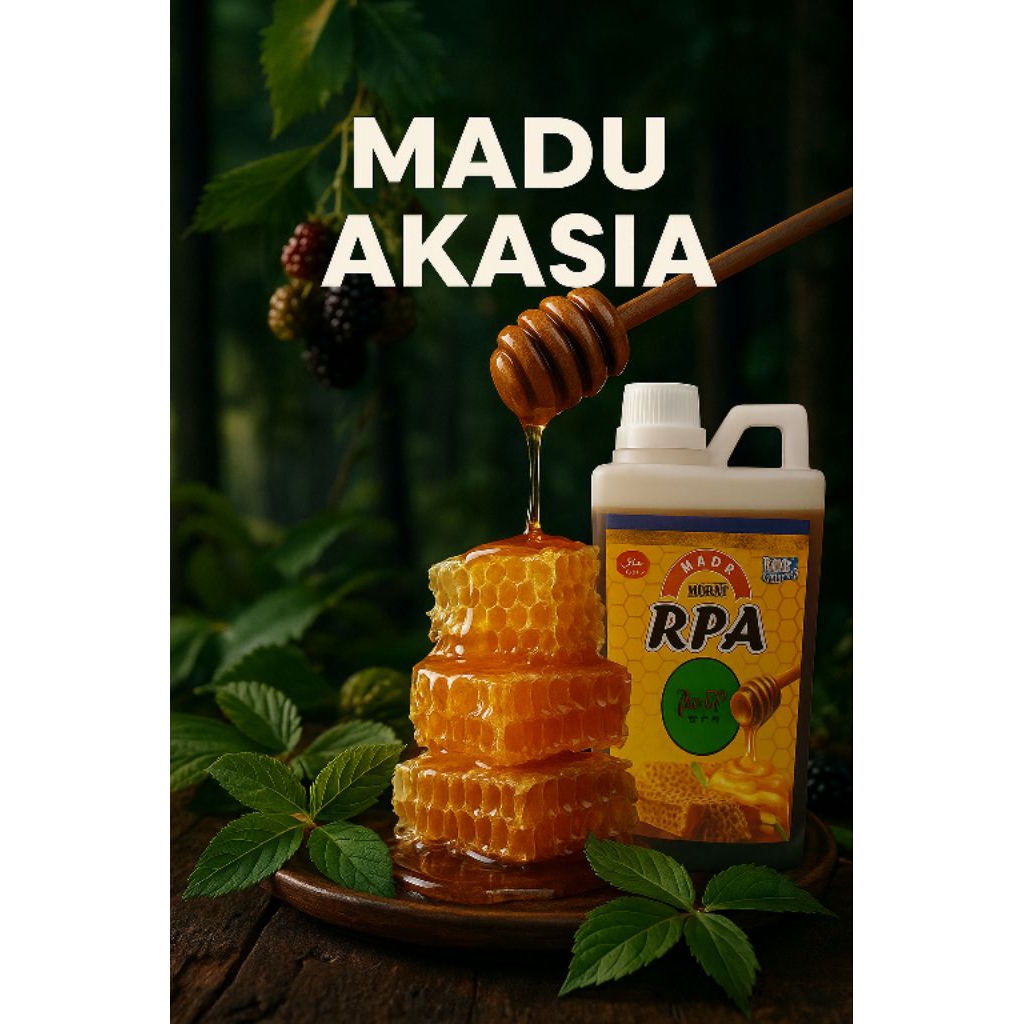 

madu murni asli 100% original tanpa campuran. Madu Akasia 1KG ALAMI 100% full Nektar,Murah.