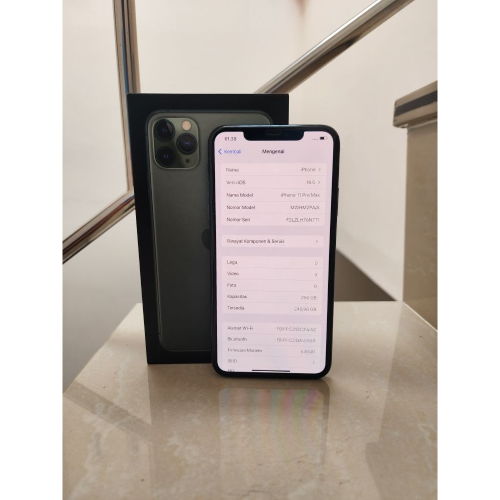 Iphone 11 Pro Max 256GB Green Ibox