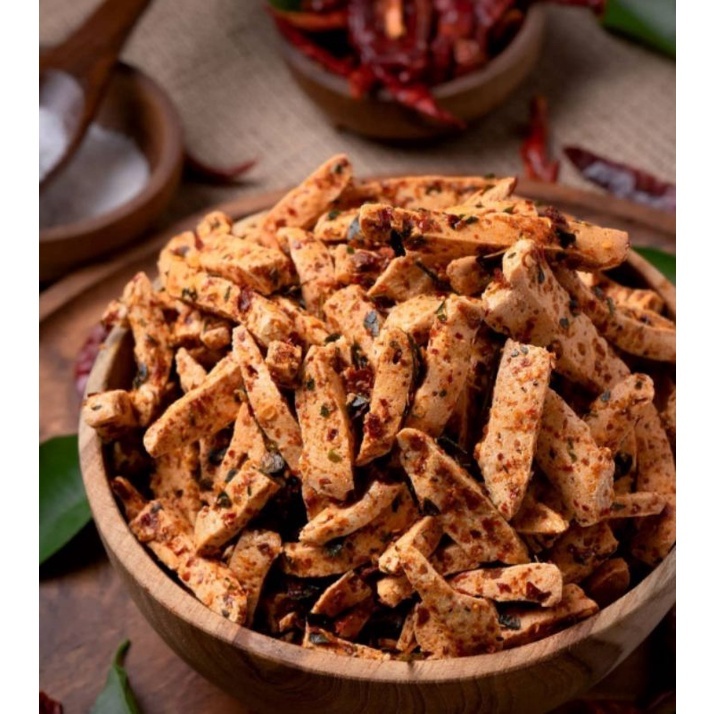 

Keripik Basreng Stik Pedas Daun Jeruk - Camilan Snack Goreng