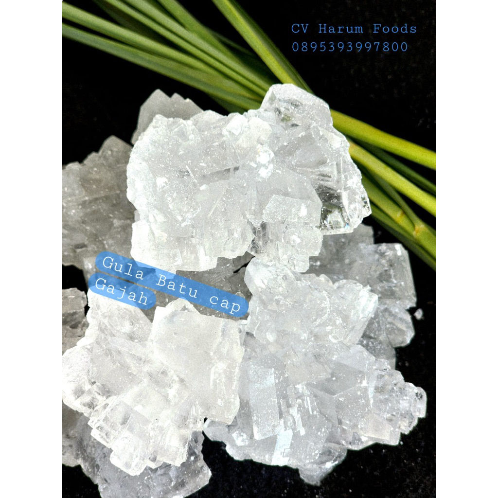 

Gula Batu Kristal Cap Gajah Potongan Kecil Kemasan 500 gram - Lump Sugar Kemasan 500gram BONUS 1 TEH UPET!