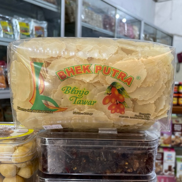 

emping/belinjo blinjo tawar mentah