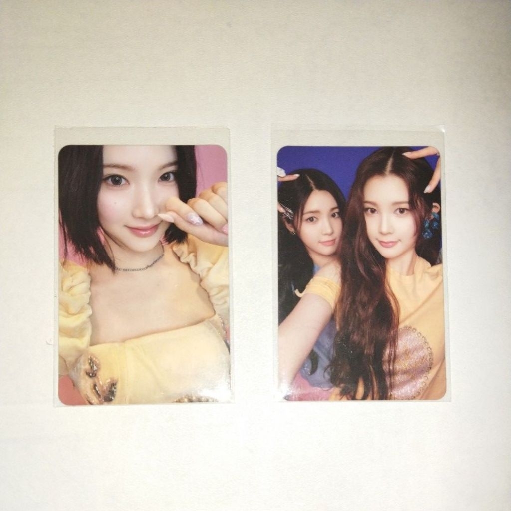 HEARTS2HEARTS YUHA & A-NA PHOTOCARD UNIT POB ALBUM THE CHASE PB VER.