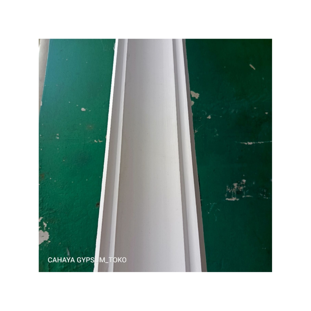 lis plafon/lis plafon/lis gypsum bambu 14 cm minimalis moderen