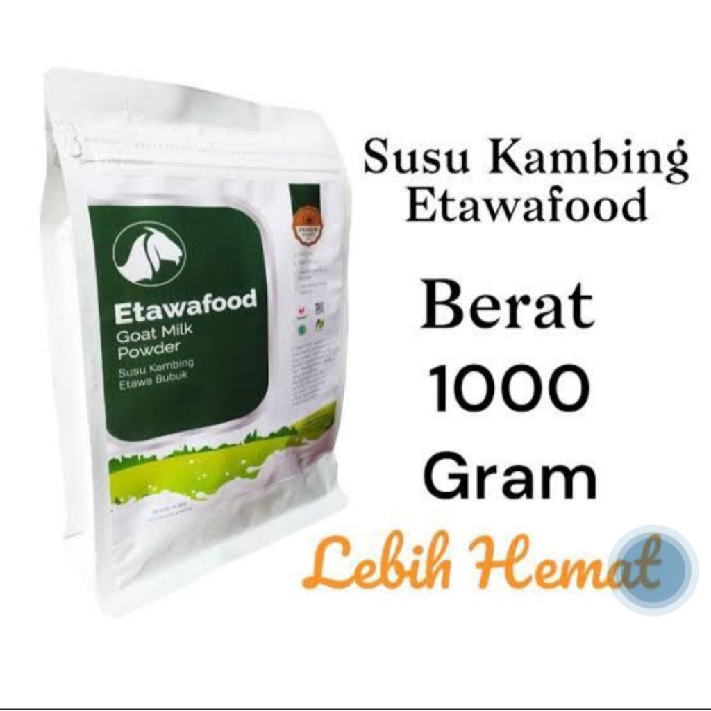 

Susu Kambing Etawa Food 1000 gr | Goat milk Fowder Platinum | Susu Bubuk Etawa Food