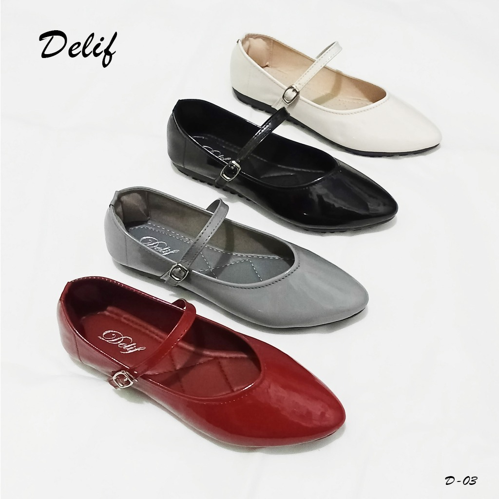 Andashoes Sepatu Pansus Wanita Tali Polos MAURA