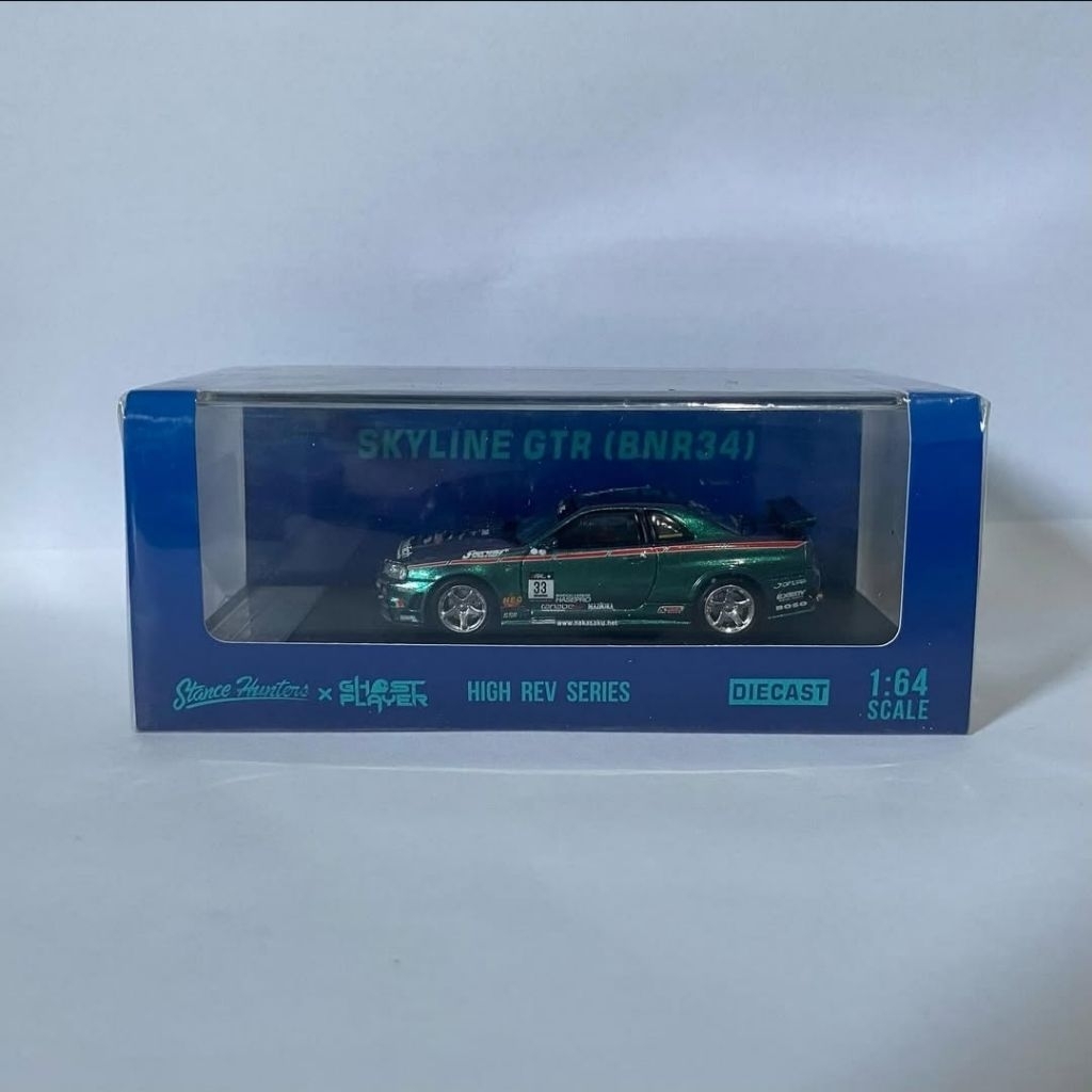 Stance Hunter x Ghost Player Nissan R34 Chameleon