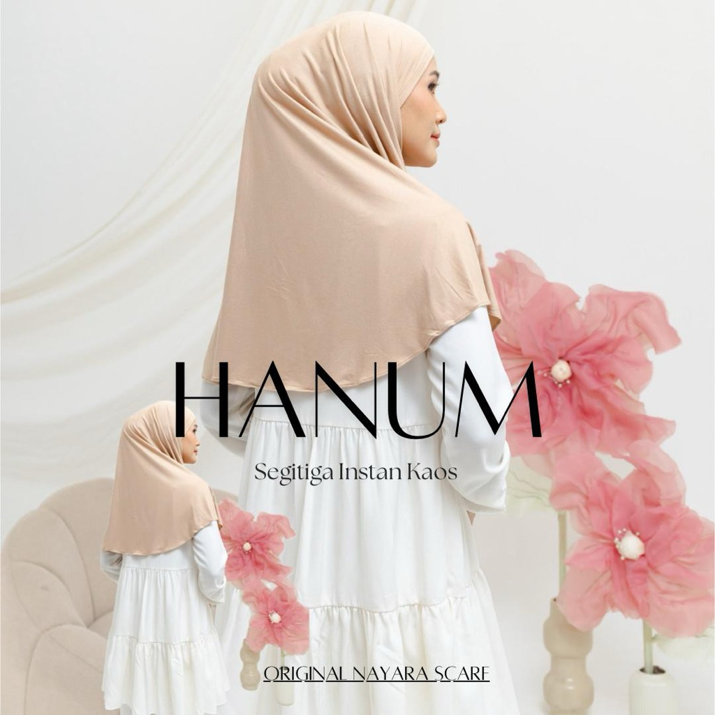 Nayara Scarf - Hijab Segitiga Instan Rayon Premium