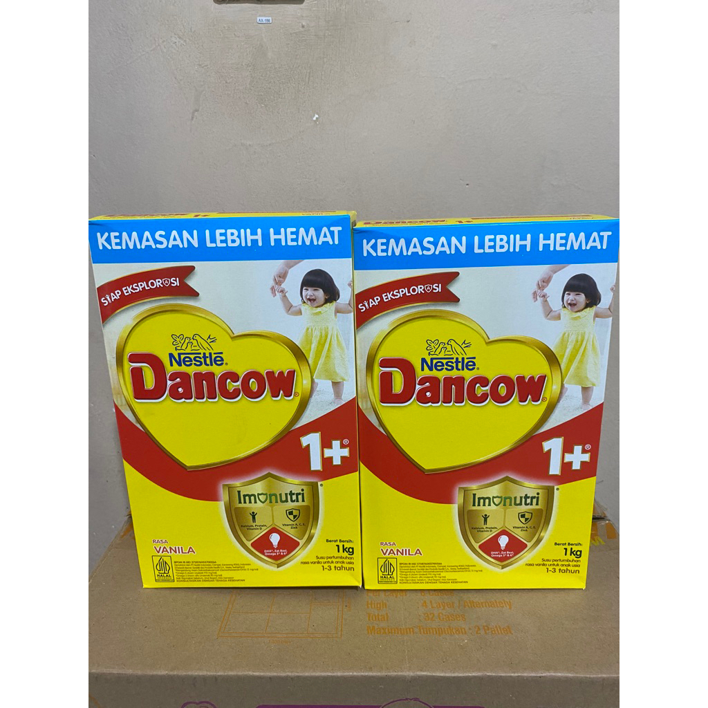 

Dancow 1+ Rasa Vanilla berat 1 Kg
