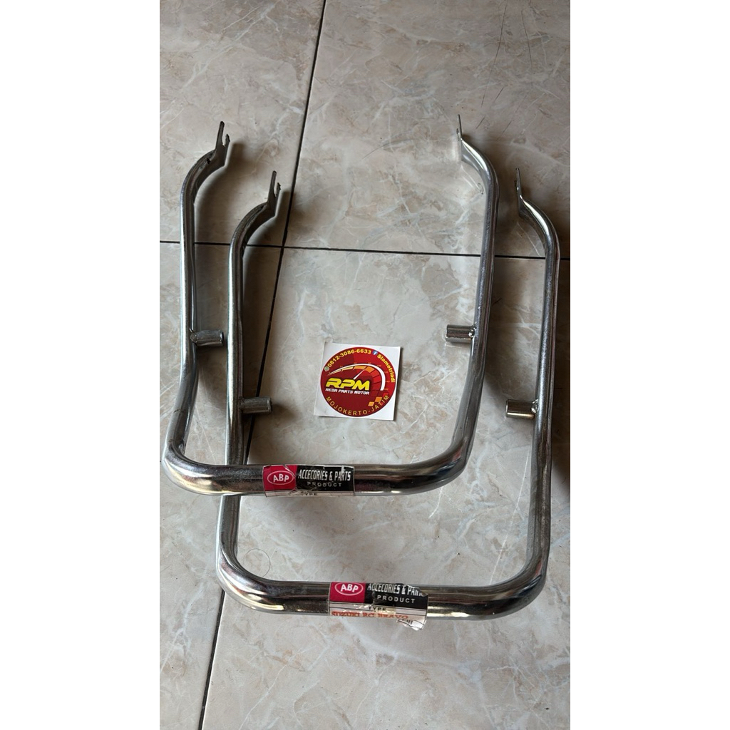 Begel jok Suzuki RC100 Baru crome