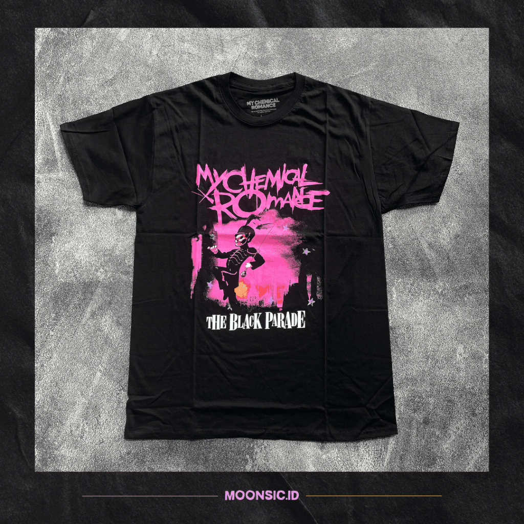 T-shirt / Kaos Band Official My Chemical Romance - March