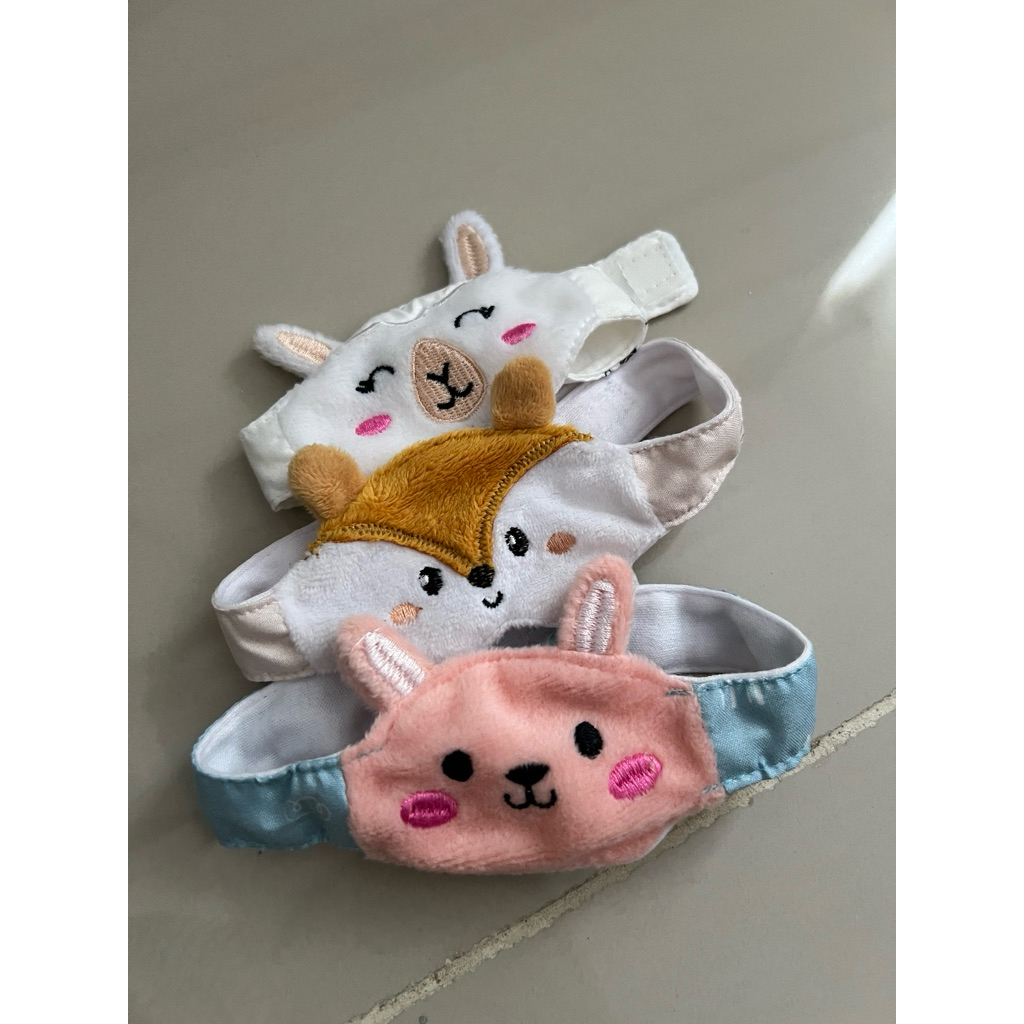 penutup mata untuk bayi berjemur preloved