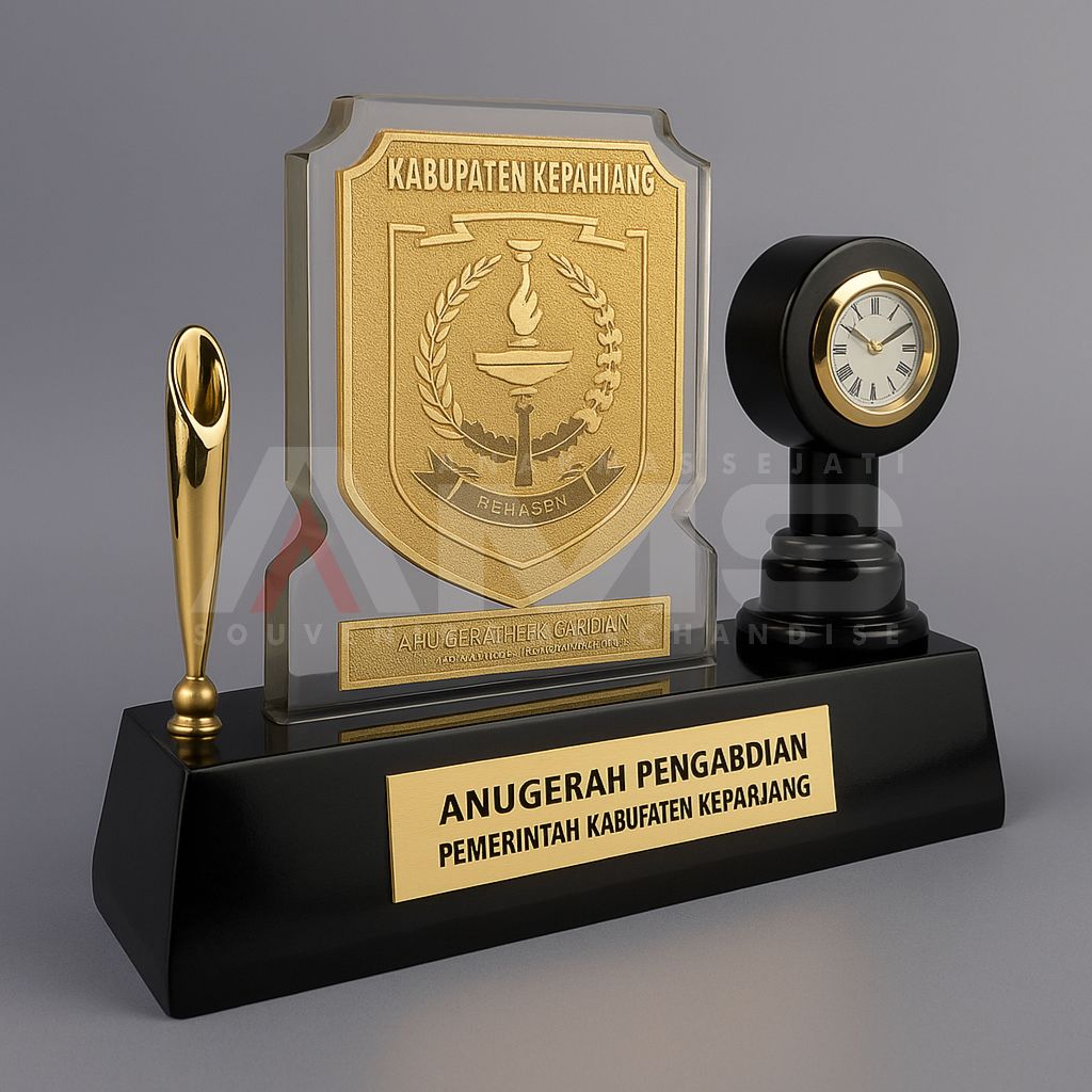 

DESK NAMEPLATE & PEN HOLDER