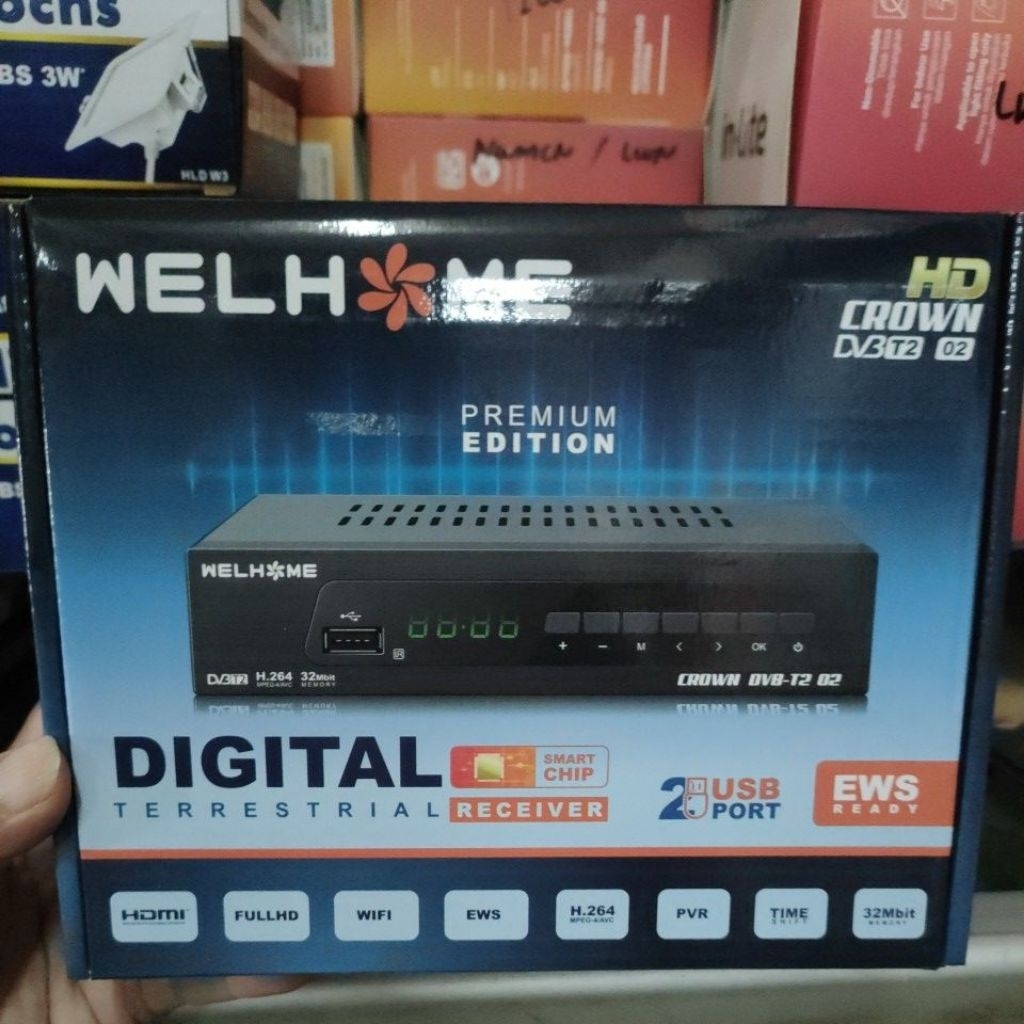 Set Top Box DVB-T2 02 Welhome