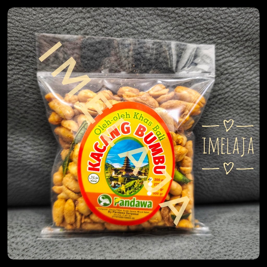 

Kacang Bali Paket "Pandawa" (Kapri 200Gr + Bumbu 200Gr + Disco 200 Gr)