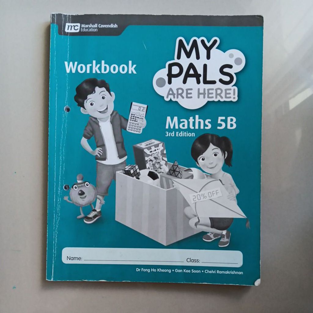 My Pals are here Math Workbook 5B 3rd Edition