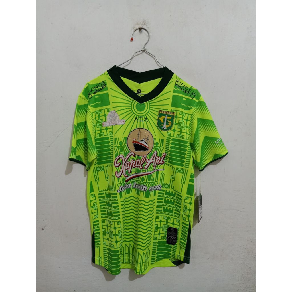 Jersey Persebaya Surabaya Kiper Away Stabilo 2022 Authentic AZA
